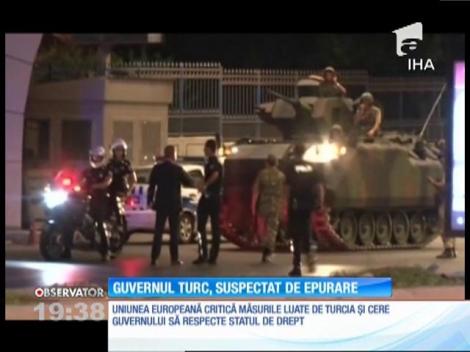 Preşedintele Erdogan, suspectat pentru încercarea de a elimina opoziţia