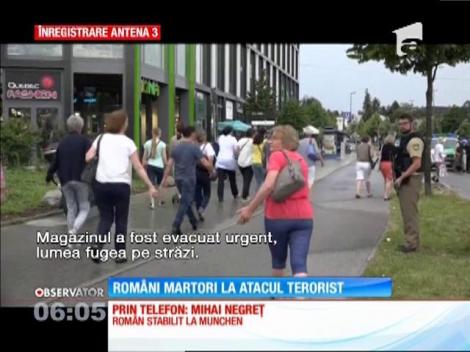 O familie de români a trecut la câţiva metri de gloanţele atentatului din Munchen