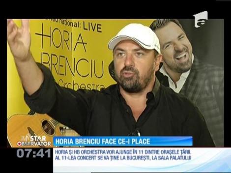 Horia Brenciu pleacă în turneu cu orchestra sa prin țară