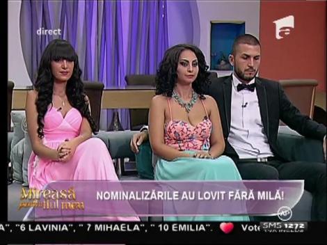 Denisa părăsește competiția!