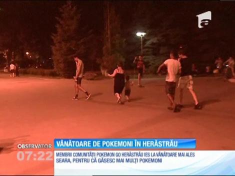 Vânătoare de pokemoni în Herăstrău