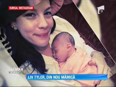 Liv Tyler, frumoasa actriță din Stăpânul Inelelor, a născut o fetiță