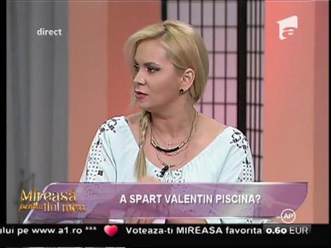 Valentin ar fi fost cel care a spart piscina