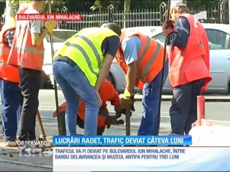 Radet a început lucrările de înlocuire a reţelei de termoficare în zona spitalului Filantropia