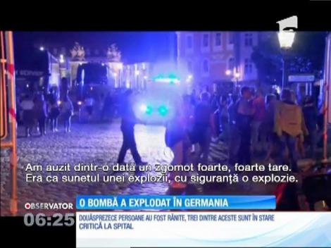 Un sirian a detonat o bombă în Germania