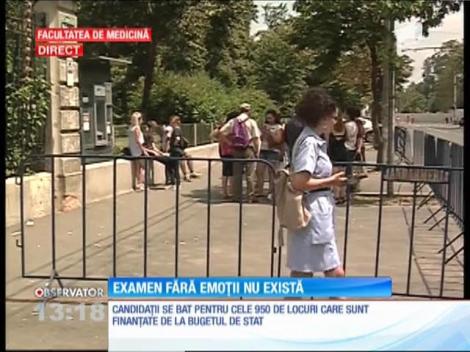 Aproape 3.200 de candidaţi s-au înscris la admiterea de la Universitatea de Medicină şi Farmacie din Bucureşti
