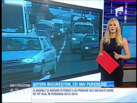 Cei mai periculoşi şoferi sunt în Bucureşti