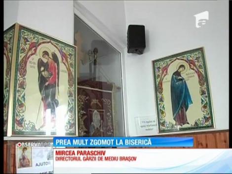 O persoană din Braşov s-a plâns că slujbele ţinute la biserica de lângă bloc poluează fonic atmosfera