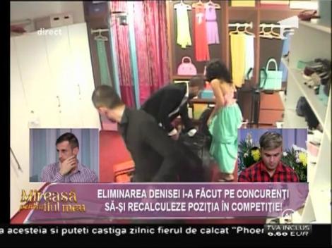 Tristeţea a cuprins-o pe Mihaela în urma eliminării Denisei!