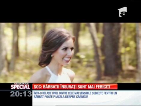 Special! Bărbații însurați sunt mai fericiți