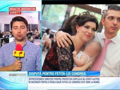 Ancheta socială în cazul fetiţei lui Dan Condrea bate pasul pe loc