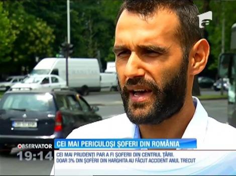 Bucureștenii, cei mai periculoși șoferi din România