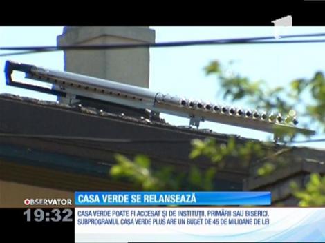 Programul "Casa verde" revine pe piața imobiliarelor