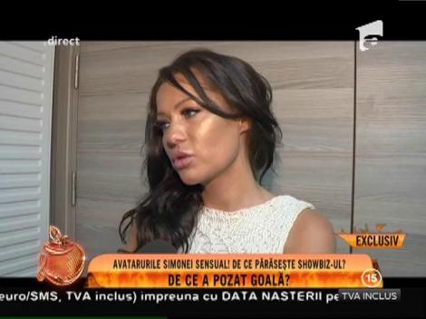 Simona Sensual s-a pozat complet goală