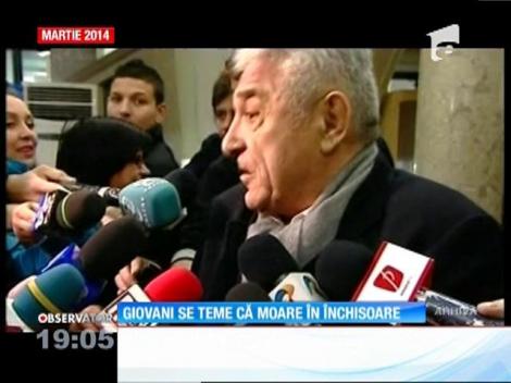 Giovani Becali mai aşteptă până să fie eliberat condiţionat. Judecătorii i-au respins şi a patra cerere, deşi omul de afaceri a făcut spectacol în sala de judecată
