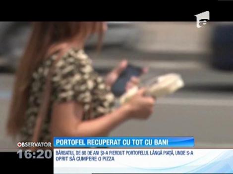 În Bacău, portofelele pierdute îşi croiesc drum înapoi spre proprietari