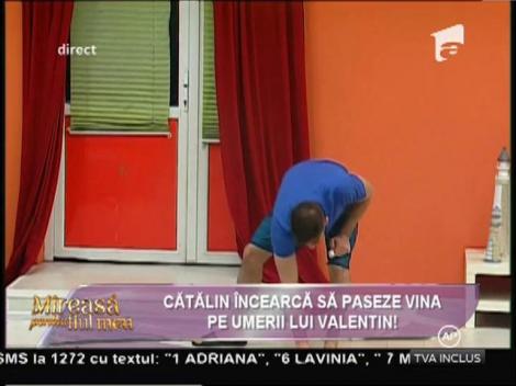 Iar s-au aprins scântei în Casa Mireselor! Dispută între Eduard și Valentin!