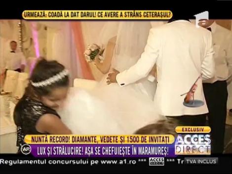 Vasilică Ceteşarul şi mireasa Amalia au făcut o nuntă de cartea recordurilor!