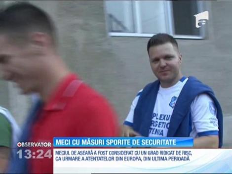 Măsuri de securitate fără precedent la meciul Pandurii Tg. Jiu - Maccabi Tel Aviv