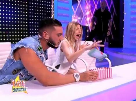 Lidia Buble fuge speriată prin platoul emisiunii „Plasa de stele”! Ce i-a pus Dan Negru în cutie, de a îngrozit-o atât de tare?