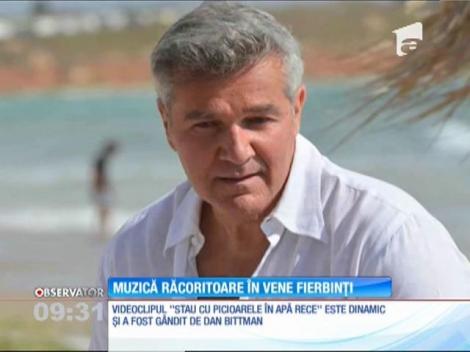 Dan Bitman şi Monica Odagiu au lansat videoclipul piesei "Stau cu picioarele în apă rece"