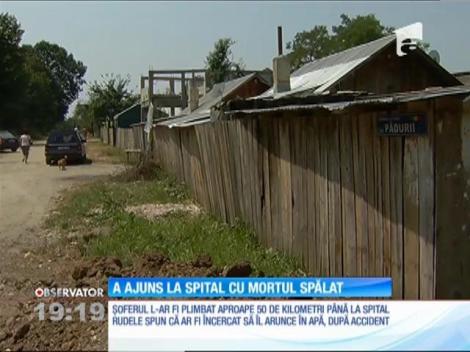 Un şofer fără permis a accidentat grav un bărbat şi l-a plimbat ore bune până a murit