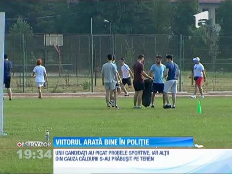 Viitorul arată bine în Poliţie! Tinerii candidaţi la Academie vor să arate ca scoşi din cutie