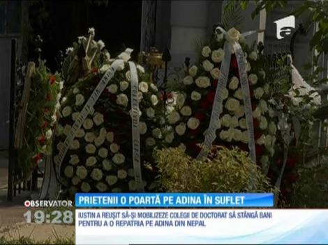 Adina, alpinista dispărută în Nepal, condusă pe ultimul drum