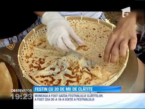 Festin cu 20 de mii de clătite la Moneasa, în judeţul Arad!