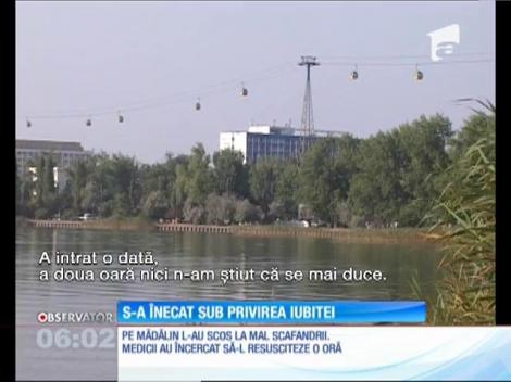 Şi-a salvat iubita de la înec cu preţul vieţii