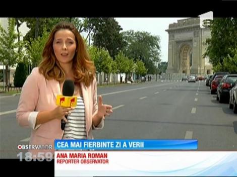 Cod portocaliu de caniculă în şapte judeţe din sud şi în Bucureşti! Temperaturi de 40 de grade la umbră!