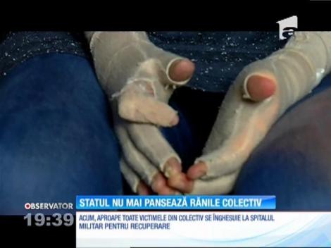 Victimele tragediei din Colectiv nu mai reprezintă o prioritate în spitale, iar multe dintre ele au oprit tratamentul