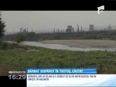 Bărbat dispărut în apele Trotuşului