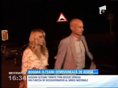 Aflat în arest la domiciliu, Bogdan Olteanu renunţă la funcţia de viceguvernator