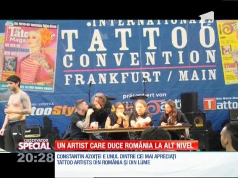 Special! Constantin Azoiţei, un artist care duce România la alt nivel