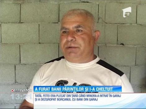 O adolescentă din Gorj a furat banii părinţilor şi i-a cheltuit pe lucruri scumpe, distracţie şi prieteni