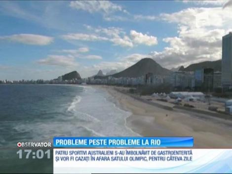Primele probleme de sănătate la Rio. Patru înotători sunt în carantină