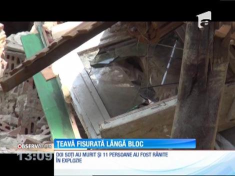 O ţeavă fisurată ar fi fost cauza exploziei la blocul din Iaşi