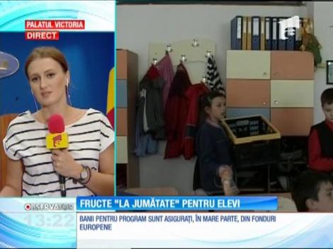 Schimbare pentru elevi! Aceştia vor primi fructe proaspete la şcoala din septembrie