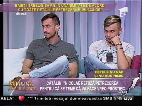 Nicolae se teme că ceilalţi băieţi îl vor calomnia!