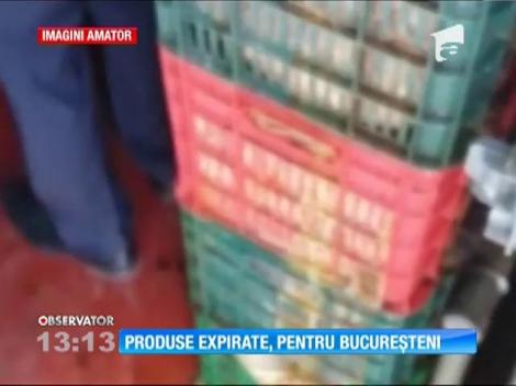 Produse expirate găsite într-un complex agroalimentar din Bucureşti