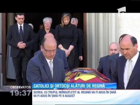 Scriul cu trupul neînsufleţit al Reginei Ana va fi adus în ţară marţea viitoare