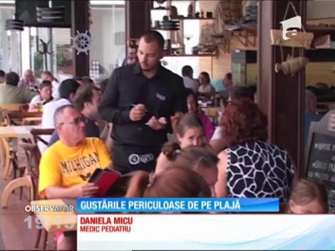 Atenție la mâncarea de pe litoral! De pe plajă putem ajunge direct la spital