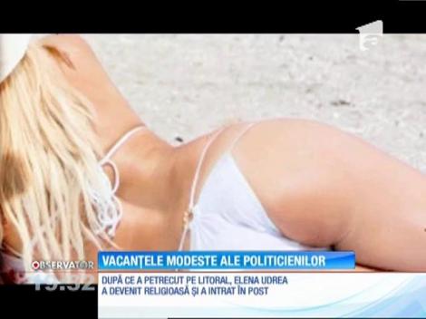 Vacanţele modeste ale politicienilor