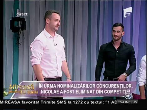 Drumul s-a terminat și pentru el. Nicolae, eliminat de la „Mireasă pentru fiul meu”!