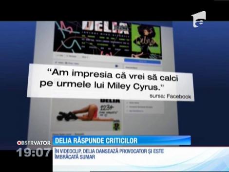 Sătulă de comentarii răutăcioase, Delia vorbeşte despre scandalul pe care l-a iscat noul ei clip: "Zâmbim şi ne continuăm treaba"