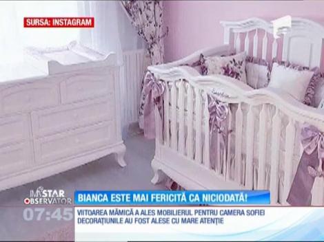 Bianca Drăguşanu a amenajat camera fetiţei ei