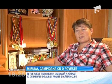 Miruna, o nouă stea a gimnasticii româneşti