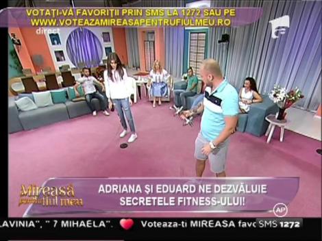 Eduard predă lecţia matinală de forță!