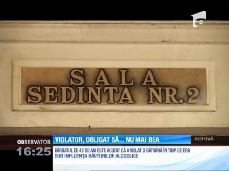 Judecătorii din Iaşi i-au interzis unui violator să mai meargă la băut